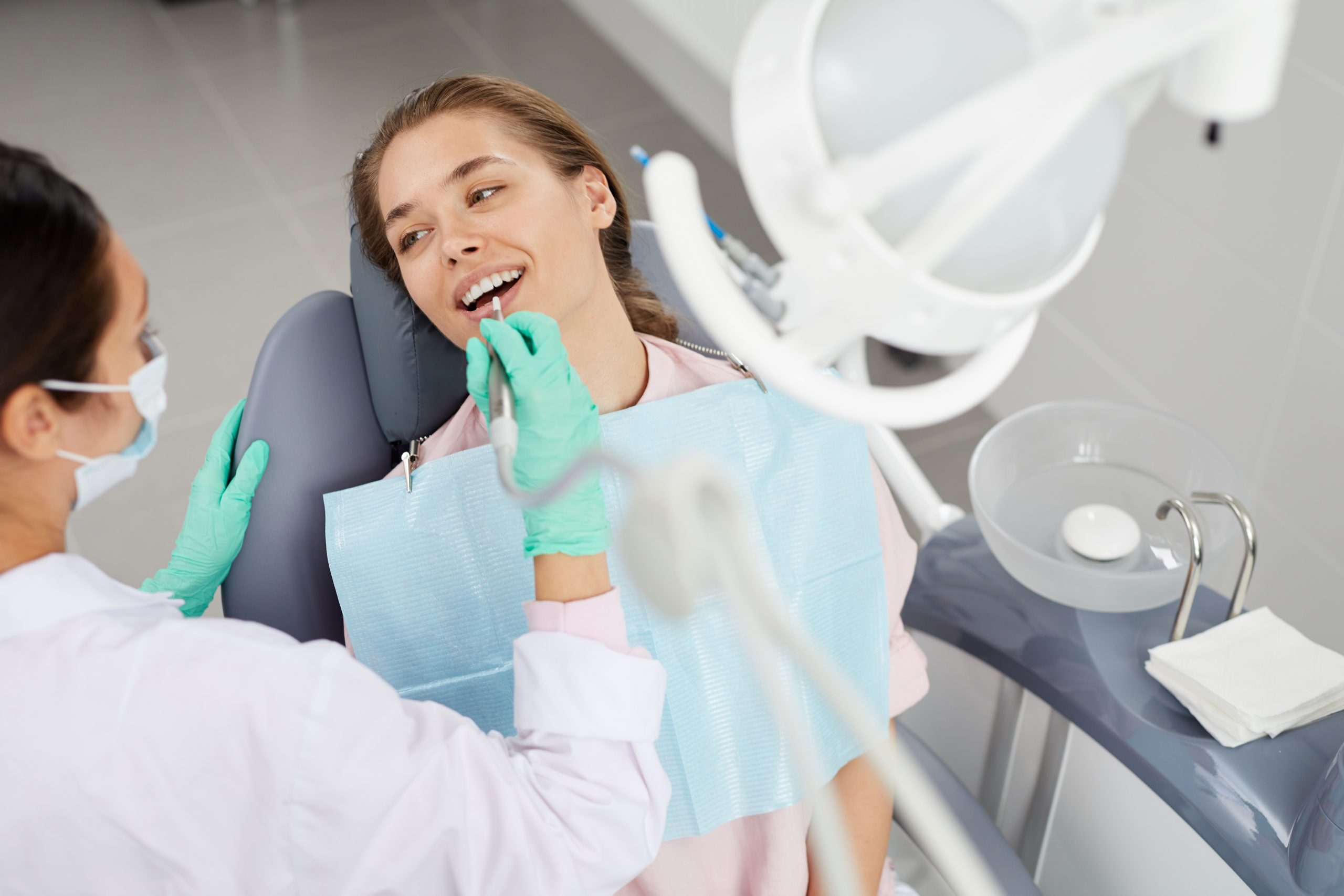 Young Woman At Dental Exam